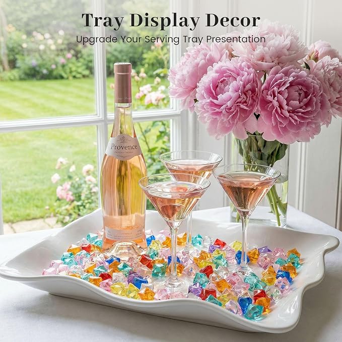 DomeStar 150PCS Multicolored Acrylic Fake Gems, Crushed Ice Rocks Pirate - Image 6