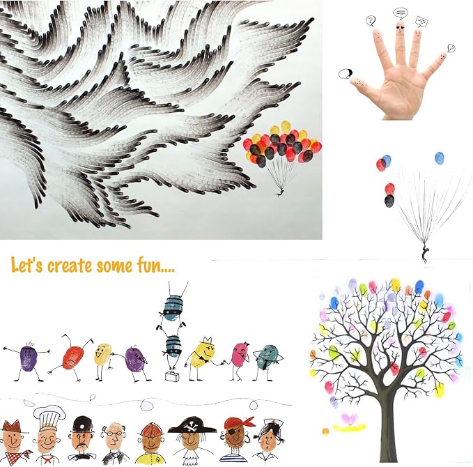 Lsushine 15 Colors Craft Ink Pad - Image 3