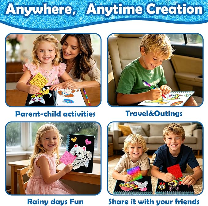 FUNNYB&G Mess-Free Foil Art Craft - Image 6