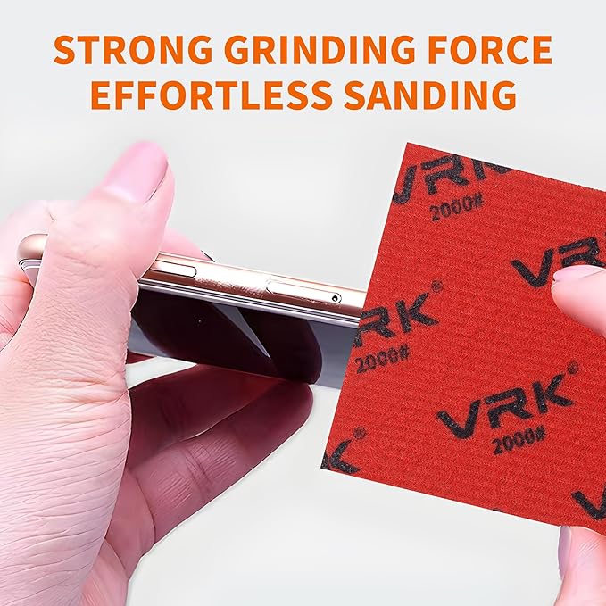 28 Pcs 2000 Grit Sanding Sponge,Ultra Fine Sandpaper,Soft Foam Hand Sander Block Wet Dry Sanding Pads for Automobile Wood Furniture Metal Drywall Polishing