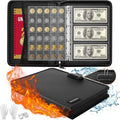 Coin Collection Book with Lock, Fireproof Holders by Unknown