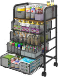Yociyoga 5-Tier Craft Cart by FollowWithYociyogaTogether