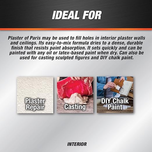 DAP Plaster of Paris, 8 Lb Tub - Image 4