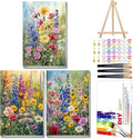 Mandun 3 Pack Paint by Numbers Kit by MANDUN