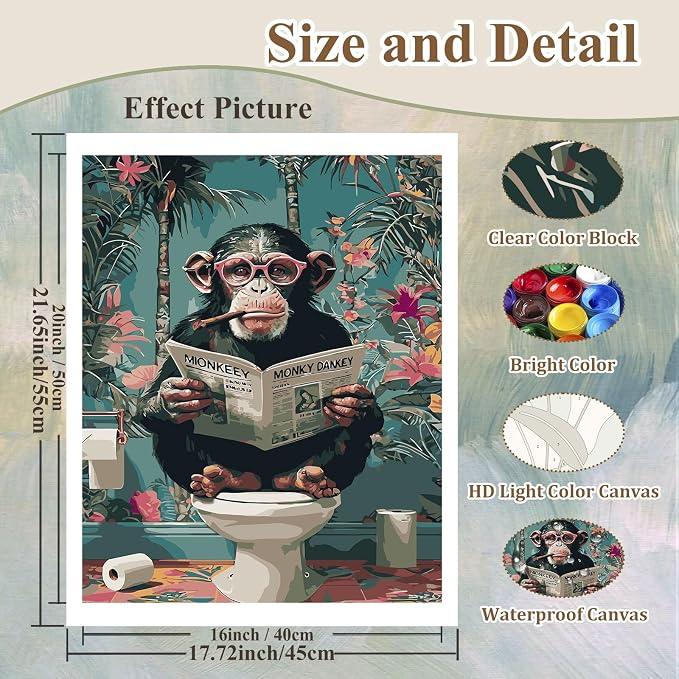 HMZephitiquc Funny Paint by Number - Image 4