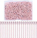 Lemonkey 100Pcs Ball Beads Chains Bulk, 4 Inch Dog Tag Metal Small Chains by Lemonkey