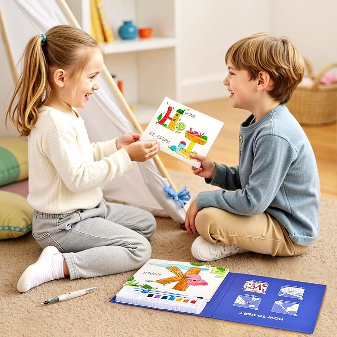 JoyCat Paint with Water Coloring Books - Image 9