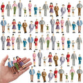 Namalu 98 Pcs 1: 25 Scale Miniature People Figurines Tiny Painted Model Train by Namalu