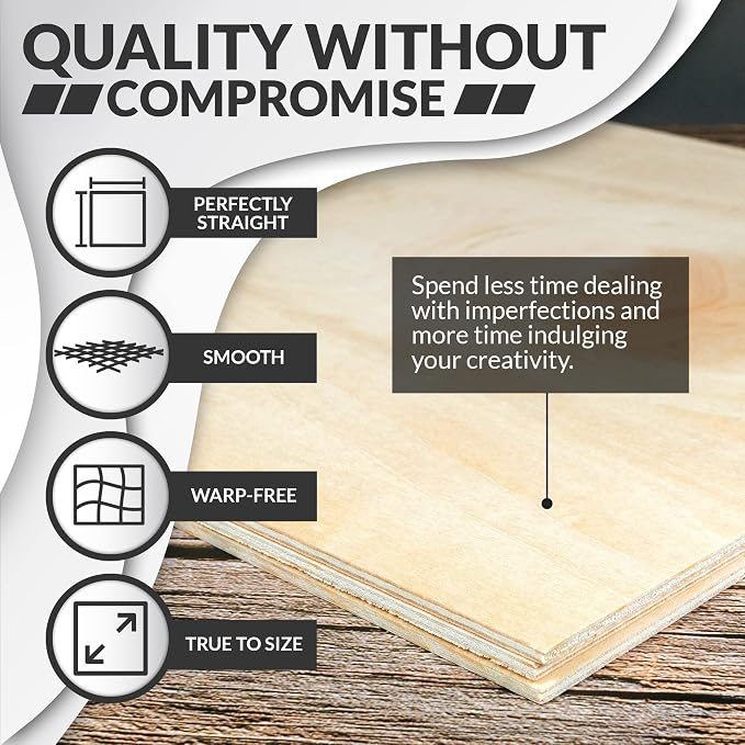 Basswood Sheets for Crafts - Image 2