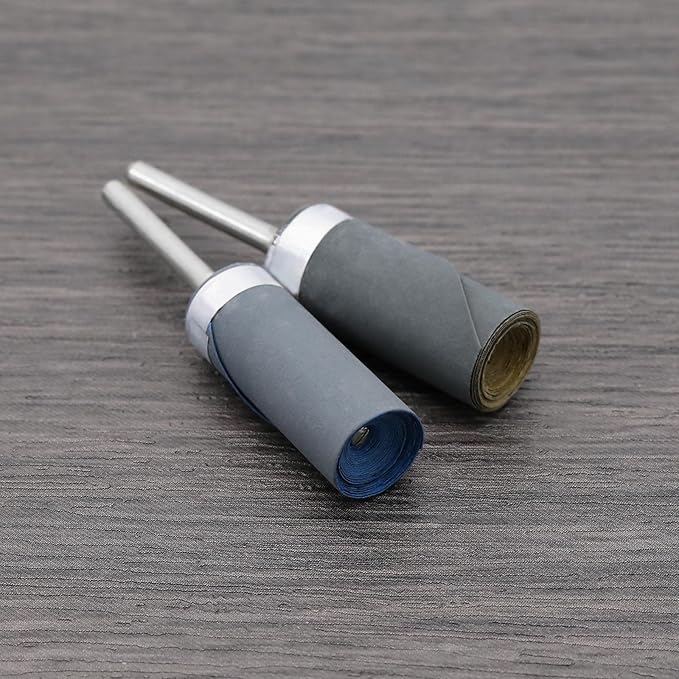 SING F LTD 10PCS Sandpaper Grinding Head Sanding Drums Sleeves Sandpaper Abrasive Wheel Woodworking Polishing Tool 180-7000 Grit