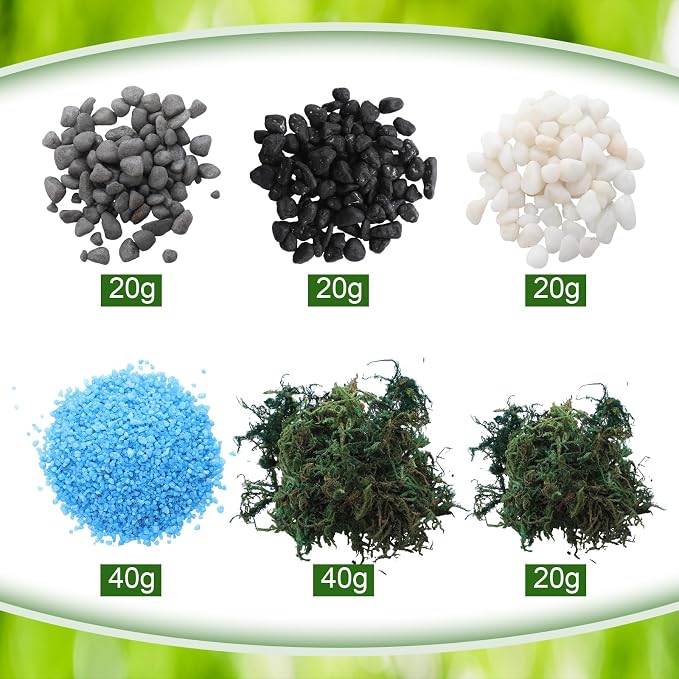 MiniInflat 34 Pcs Diorama Supplies Kit Artificial Model Trees Rainforest - Image 3