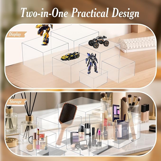 6 PCS Buffet Risers, Large Food Risers - Image 5