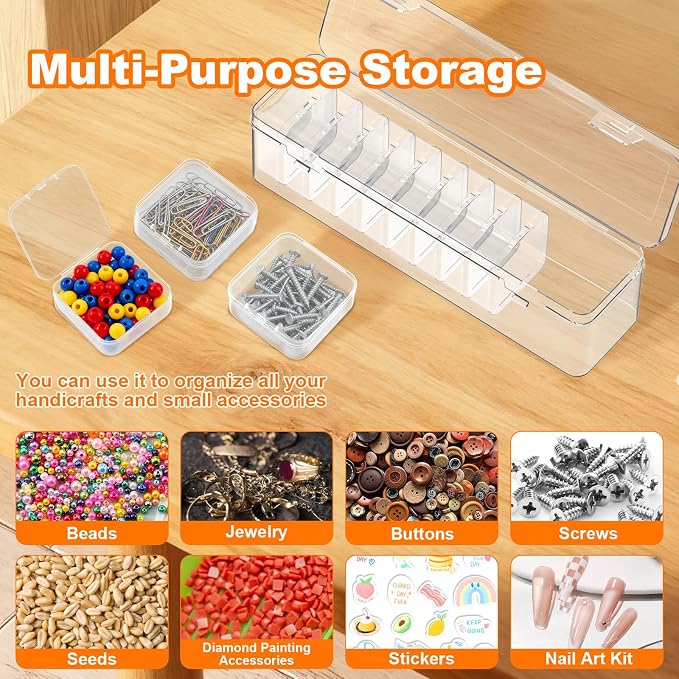 Bead Organizer Box, Craft Storage Box - Image 7