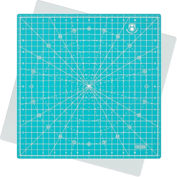 Headley Tools 12"x12" Rotating Cutting Mat, Self Healing Mat by HeadleyTools