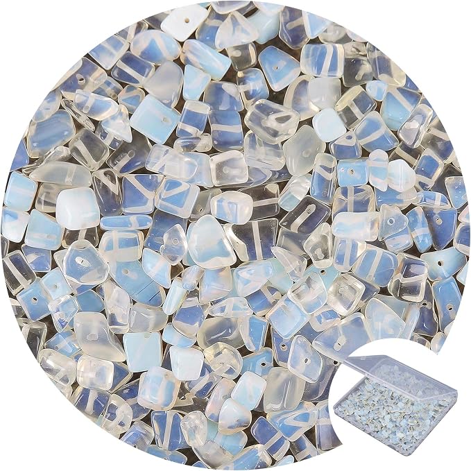 456 PCs Natural Chip Stone Beads, 5-8mm Irregular Multicolor Gemstones Loose by BONNY+BOXX