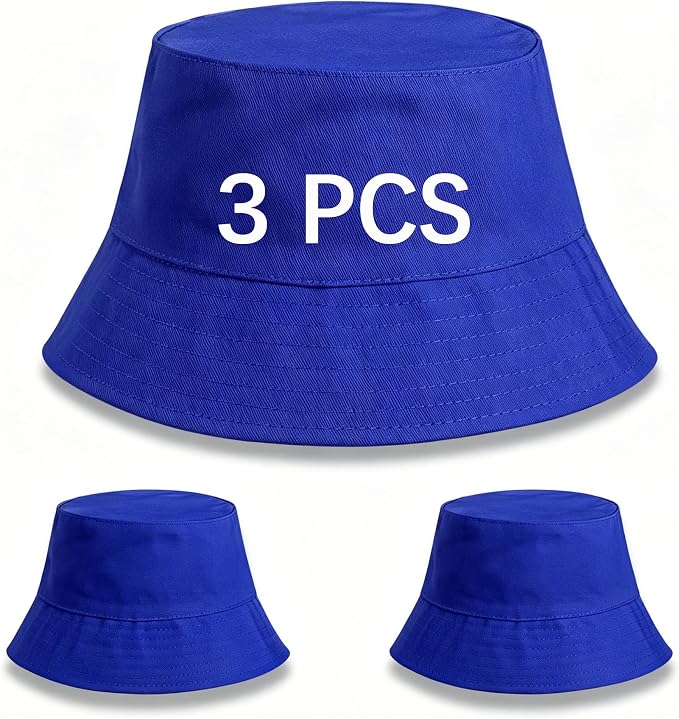 Bucket Hats Bulk Solid Color DIY Blank Hat Bucket Hats by DASSNANE