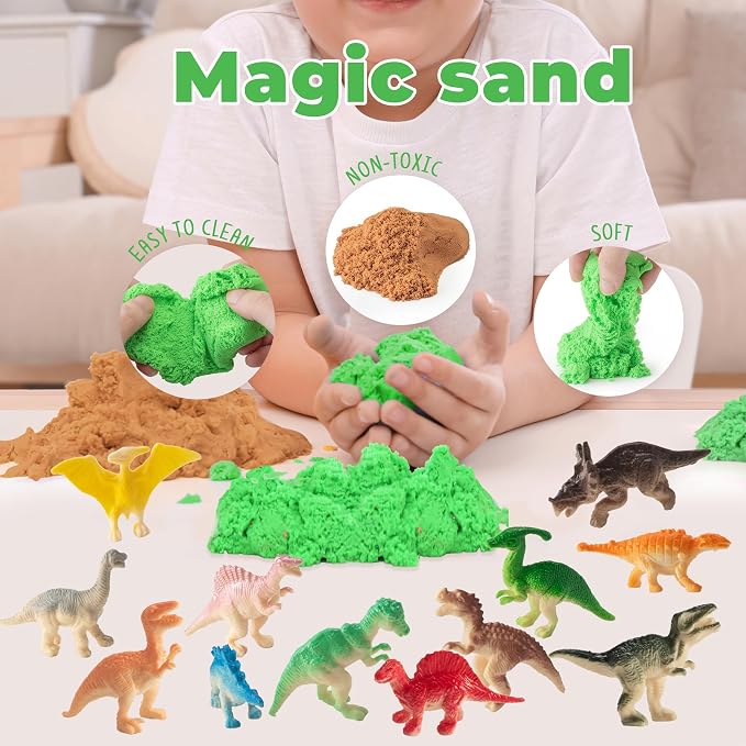 JOYEEMAX Dinosaur Light-Up Terrarium Kit - Image 3