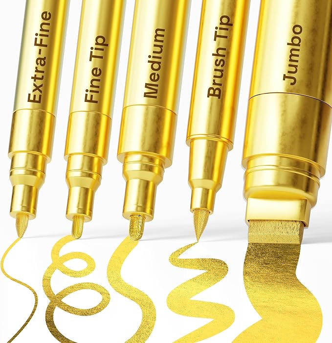 ARTISTRO Gold Paint Pens by ARTISTRO