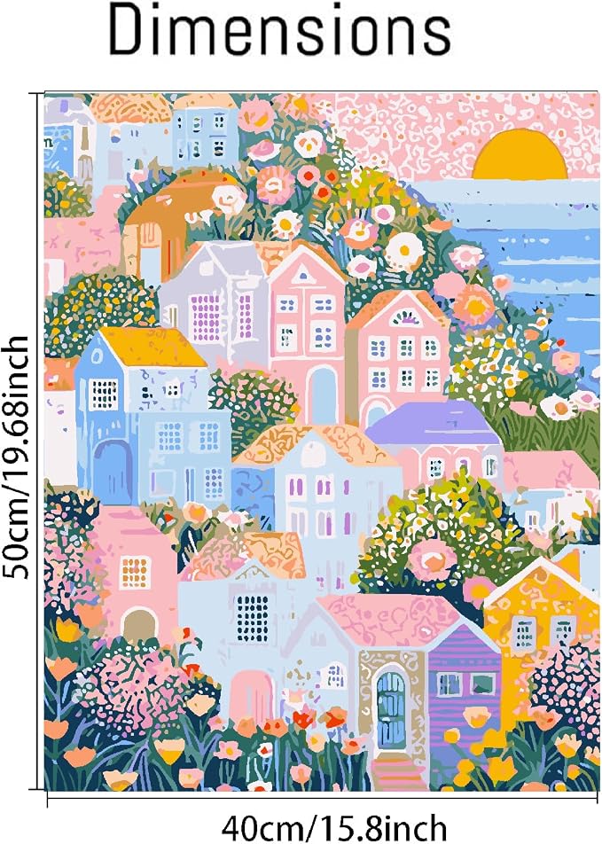 Clendo DIY Paint by Numbers Kit - Image 2