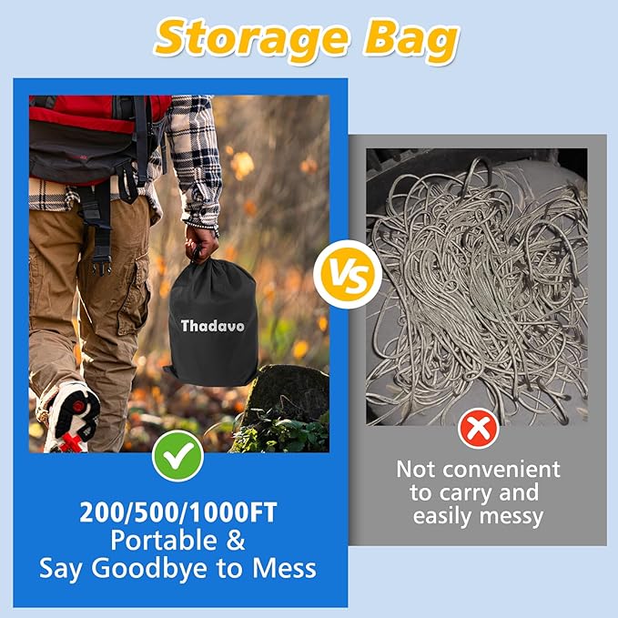 Reflective Paracord Rope 850Ib, 50/100/200/500/1000ft 4MM 11 Strand para Cords Lanyard Utility Parachute Cord for Tent Camping Hiking Survival Tactical Clothesline DIY Projects (Blue, 200FT)