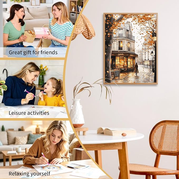 Landscape Diamond Art Kits for Adults Beginners 12x16 in, DIY Craft Gift | - Image 8