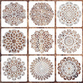 Mandala Stencils for Painting on Wood, Rangoli & Home Decorating by Felixcraft-DIYDreamscape
