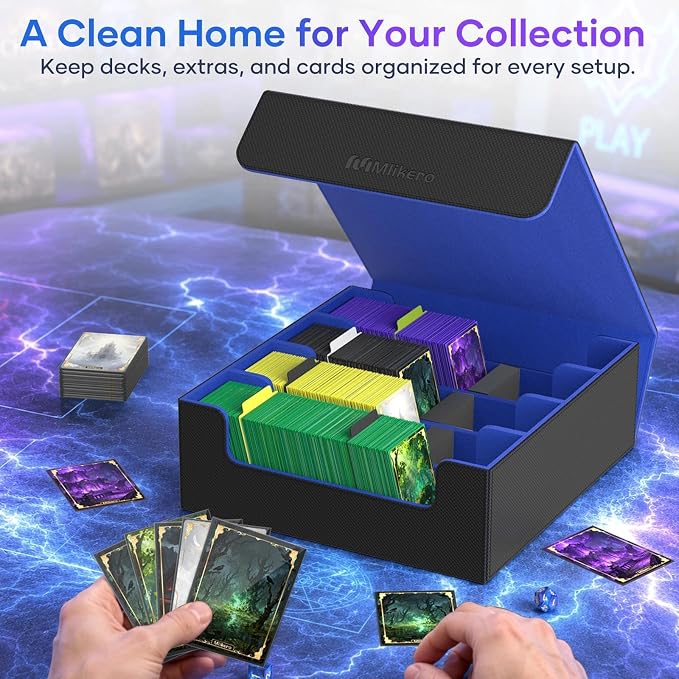 Mlikero Trading Card Storage Box, Bulk Card Storage - Image 2