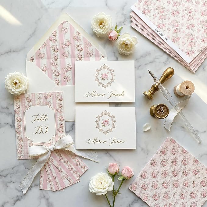 Scrapbook Paper & Scrapbooking Supplies, Shabby Chic Craft Sheets - Image 3