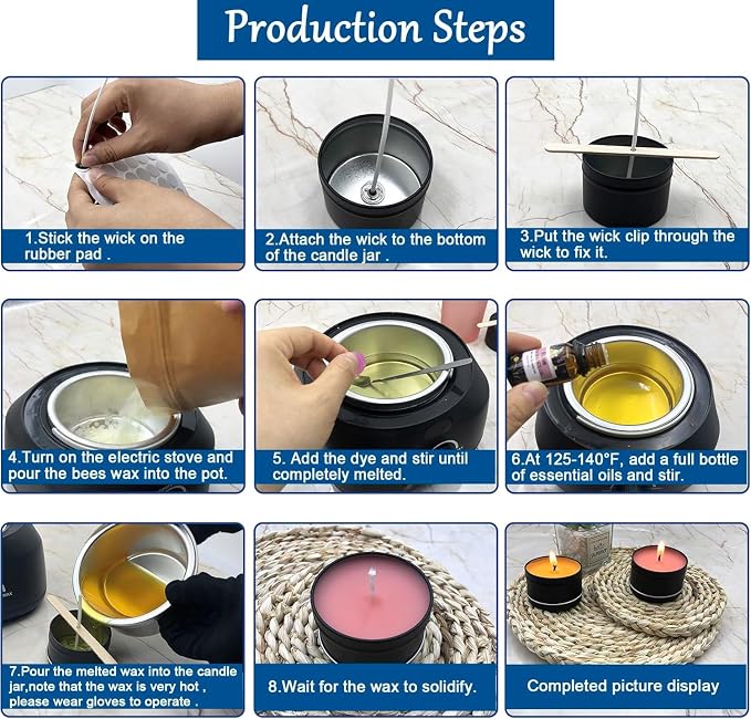 Haccah Complete Candle Making Kit - Image 8