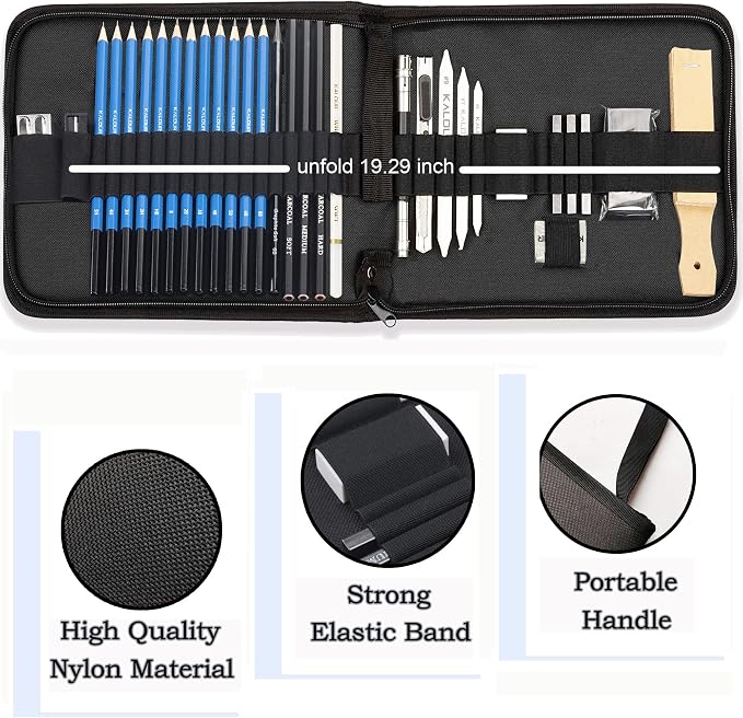 KALOUR 34 Sketching Pencil Set - Image 6
