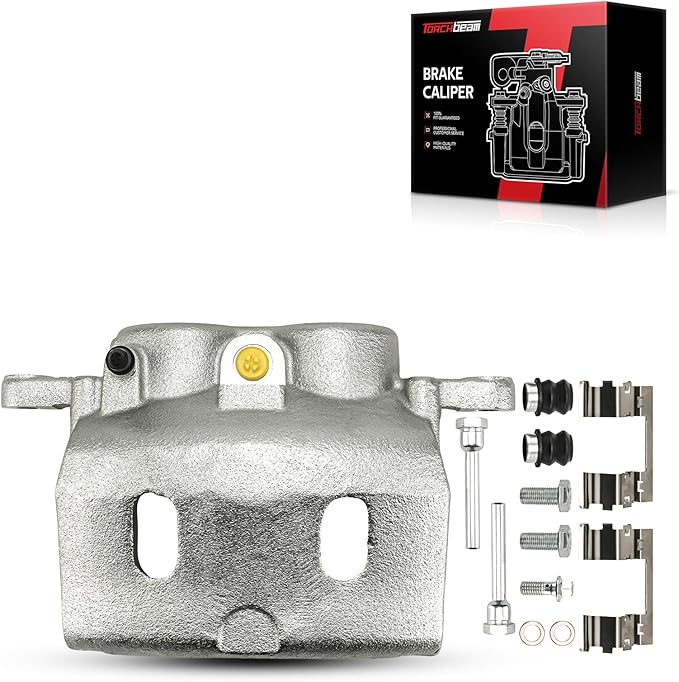 Torchbeam Front Brake Caliper for Chevrolet Silverado 1500 2008-2018, GMC Sierra 1500 2008-2018, Chevrolet Tahoe 2008-2020, GMC Yukon 2008-2020, Front Left or Front Right Caliper Replace # 184919A