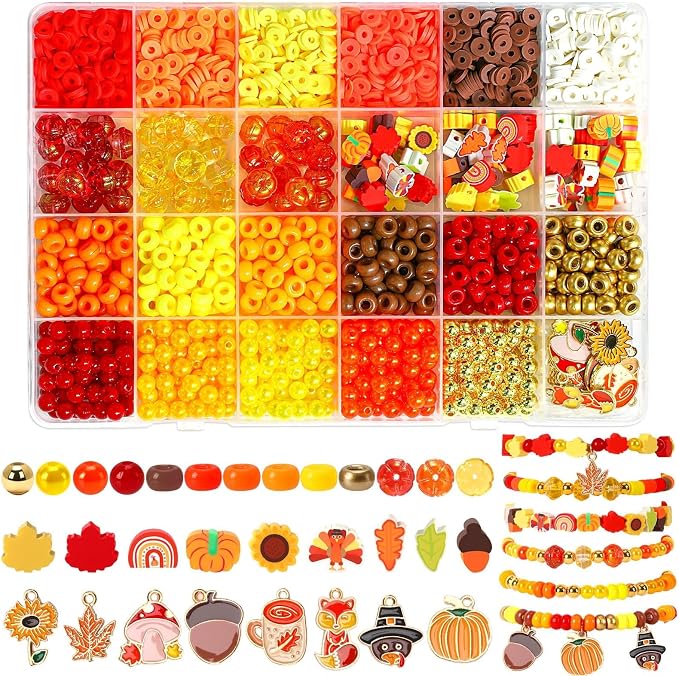 UPINS Fall Bracelet Making Beads Kit by UPINS