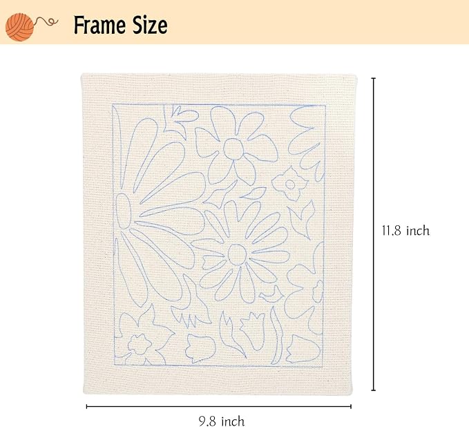 Mooncci 11.8 Inch Punch Needle Kit - Image 2