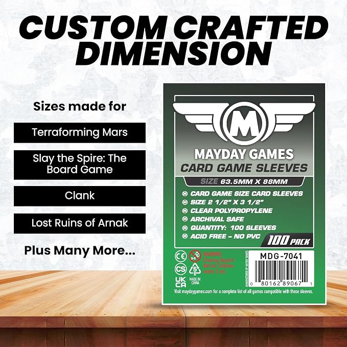 Mayday Games Dead of Winter Game Accessory- Standard Card Sleeve Bundle - Image 3