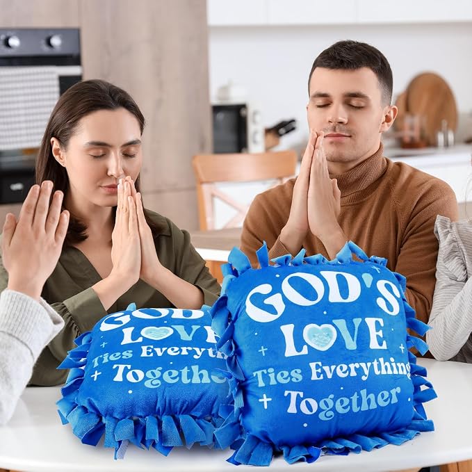 Chunful 6 Sets Religious God's Love Tied Pillow Craft Kit 2026 VBS Crafts DIY - Image 7