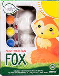 Creative Roots Paint Your Own Fox, DIY Fox, Kids Painting Set, Creativity by CreativeRoots