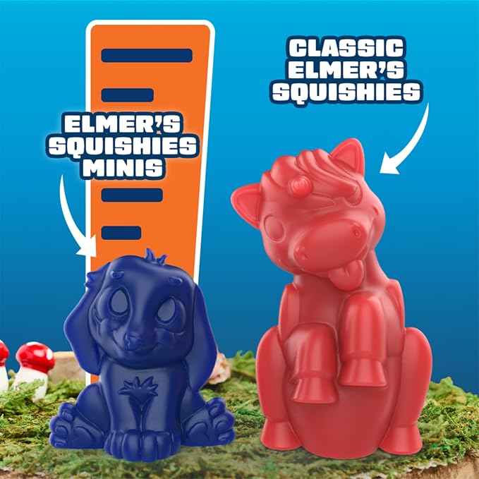 Elmer's Squishies Kit, Minis | Make Your Own | Creates 9 Characters | Pack of 4 - Image 4