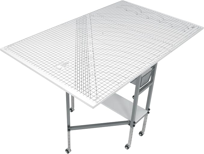 Sew Ready Foldable Hobby and Cutting Grid Table - Image 2