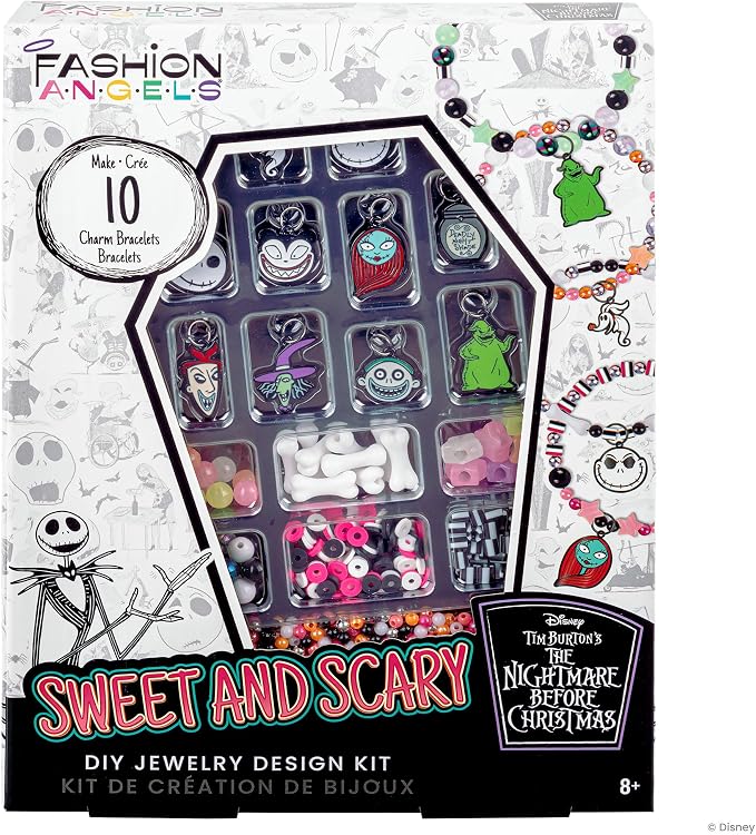 Fashion Angels Disney The Nightmare Before Christmas Jewelry Kit | Includes - Image 2