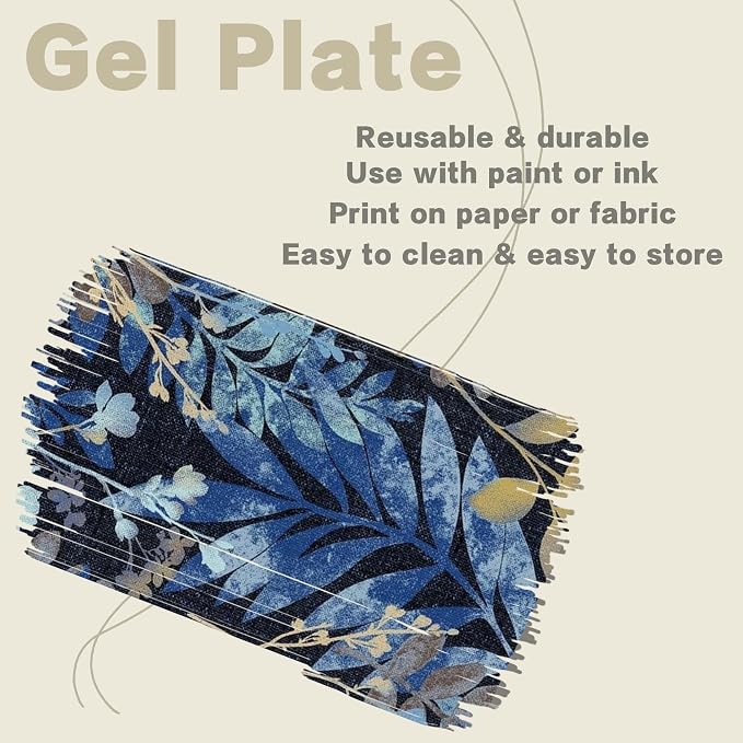 BuzzBright Gel Printing Plate kit, Complete Printmaking Set - Image 4