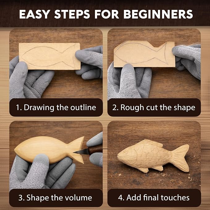 Wood Carving Kit for Beginners - Image 2