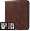 Card Binder 12 Pocket, Premium 720 Double Sided Pocket Collection Binder by Hijvxk