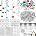 Modacraft 443 Pcs Charms Lip Gloss Keychain Making Kit by Modacraft