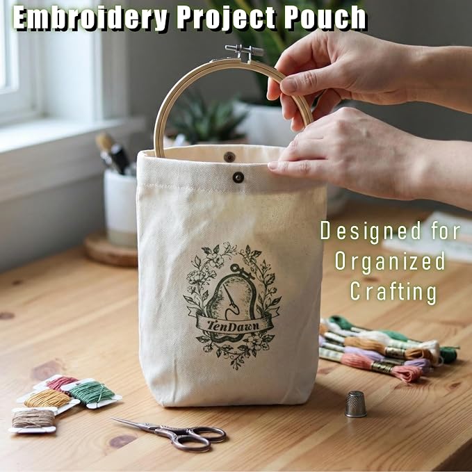 TenDawn Beginner Embroidery Stitch Book - Image 6