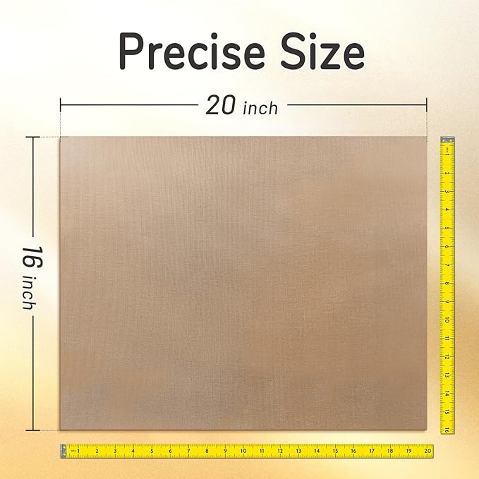 TransOurDream PTFE Teflon Sheets, 16 x 20", 4 Pack | Suitable - Image 3