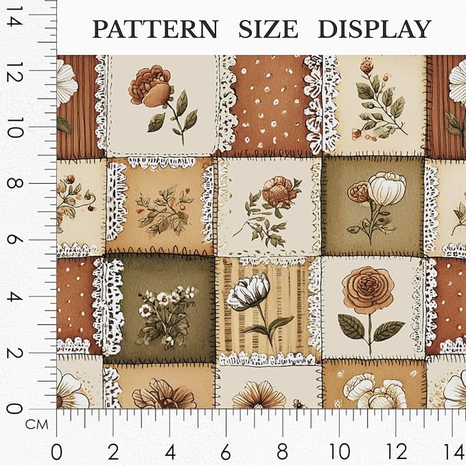 100% Cotton Fabric by the Yard – Turkish Quality Quilting & Sewing Fabric - Image 3