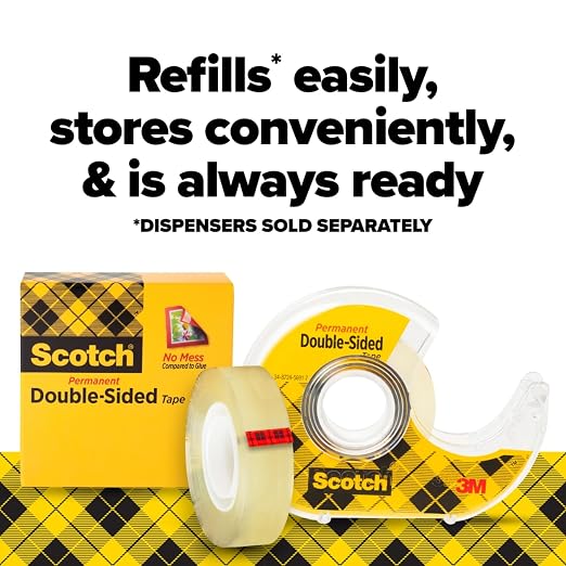 Scotch Double Sided Tape, Office and School Supplies - Image 6