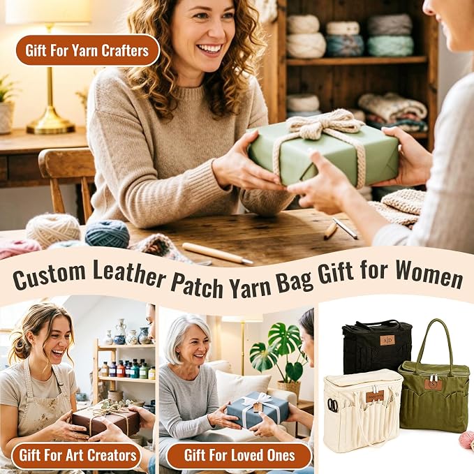 Phexilo Personalized Knitting Bag - Image 7