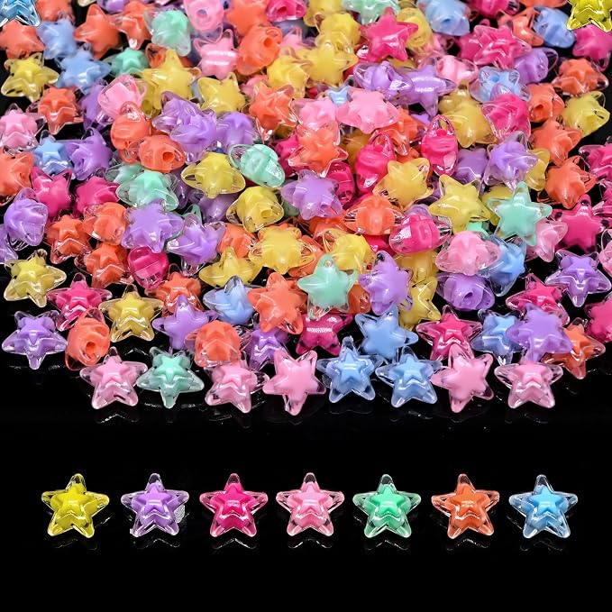 200+ pcs Candy Bulk Assorted Cute Kandi Beads by YuSheng