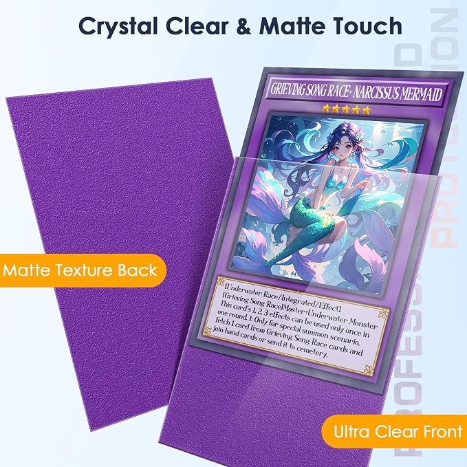 1000Pcs Trading Card Sleeves, 10 Colors Top Loading Sleeves - Image 2